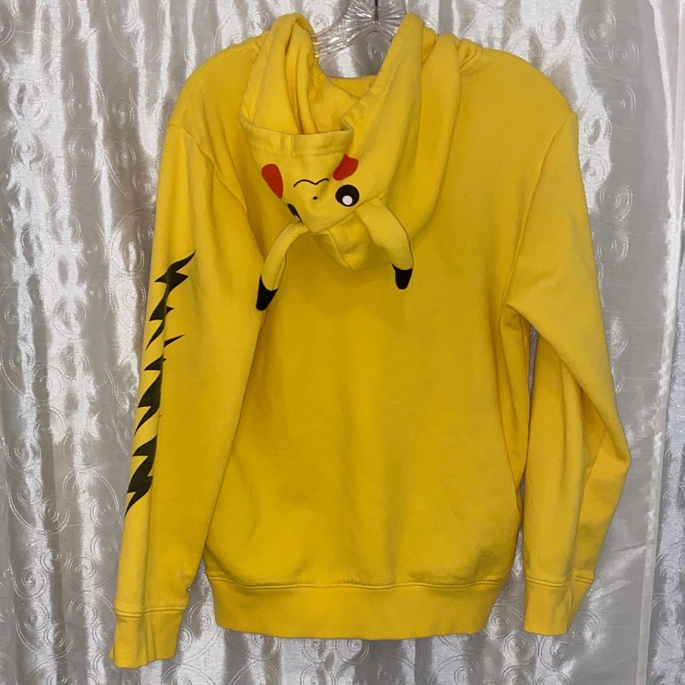 Pokémon Pikachu Jacket Costume Hoodie Youth Size XXL (18) 🔥 YB4 - Picture 5 of 5
